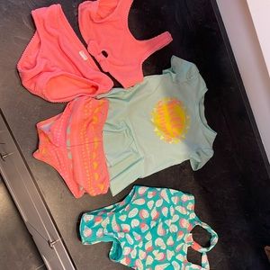 Set of 3 Girls Bathing Suits